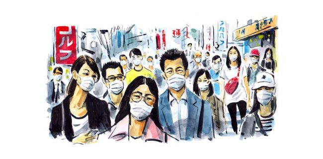 ژاپن با ۱۲۶ میلیون جمعیت، ۳۲۶ مبتلای روزانه، ۵ فوتی