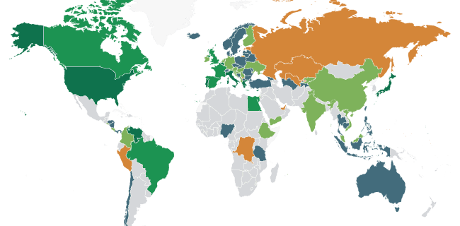 از بدهی ۱۵ درصدی دولت جمهوری کنگو تا  بدهی ۴۳۵ درصدی دولت ژاپن